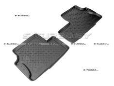 Коврики модельные полиуретановые в салон (высокий борт), задний ряд