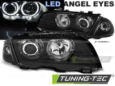 Передние фары ANGEL EYES LED BLACK