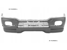 Бампер передний (грунтованный) с отв. под противотуманки, без отв. под накладку крыла