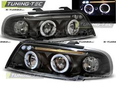 Передние фары ANGEL EYES BLACK