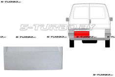 Дверь задняя (левая) распашная, наружная часть, 24 см, заводской штамп