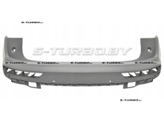 Бампер задний, c отв. под парктроники, для версии S-LINE