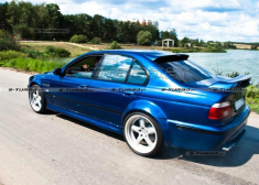 Козырек на заднее стекло HAMANN