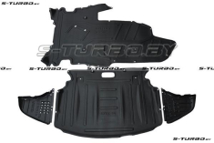 Защита двигателя центральная + 2 боковые + коробка передач (пластик) бензин / дизель