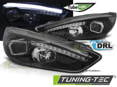 Передние фары BLACK DRL LED