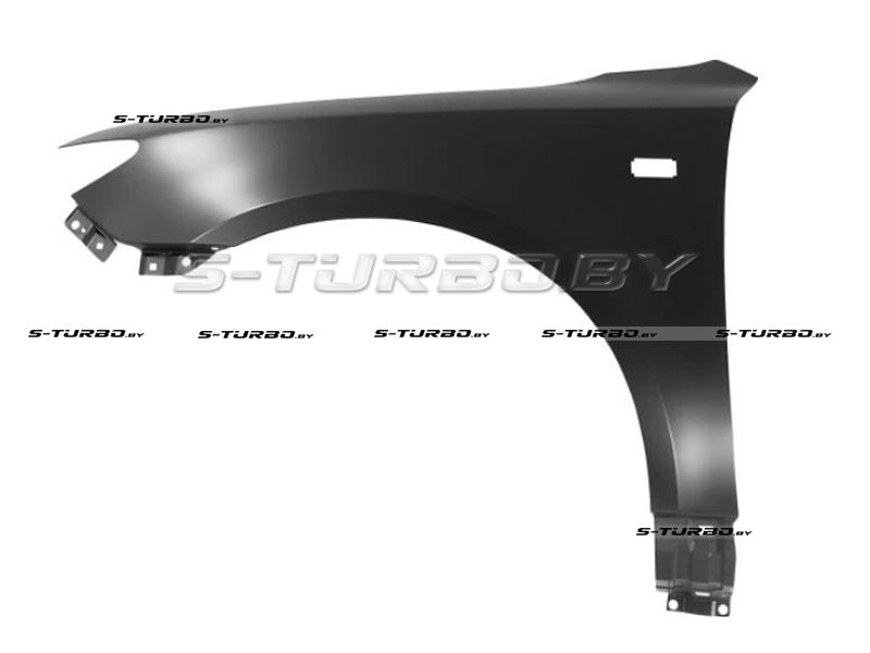 Крыло переднее (левое) с отв. под повторитель, сталь