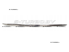 Молдинг заднего бампера (центральный) хром, для версии luxury line