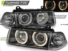 Передние фары ANGEL EYES BLACK