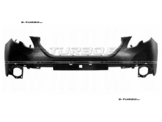 Бампер передний (черный) без отв. под парктроники, верхняя часть, 2014-2016