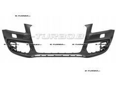 Бампер передний, с отв. под омыватели, с отв. под парктроники, для версии S-LINE