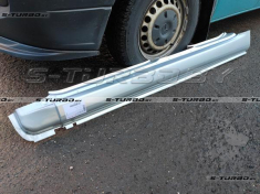 Порог (левый) полный профиль, заводской штамп