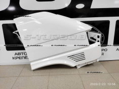 Крыло переднее (правое) с отв. под воздухозаборник, установка на болты, стеклопластик