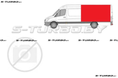 Крыло заднее (левое) над колесом, maxi длинная база, до крыши, заводской штамп