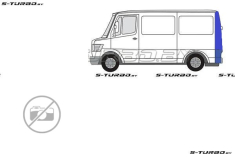 Угол задний (левый) до крыши, заводской штамп