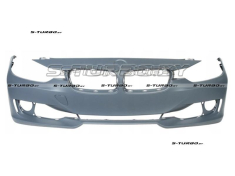 Бампер передний (грунтованный) без отв. под омыватели, без отв. под парктроники