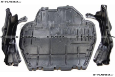 Защита двигателя центральная + 2 боковые (пластик) дизель, для версии с ручной кпп