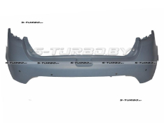 Бампер задний (грунтованный) с отв. под парктроники, верхняя часть
