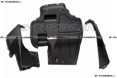 Защита двигателя центральная + 2 боковые (пластик) бензин / дизель