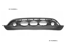 Бампер передний (черный) нижняя часть