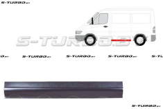 Панель боковая (левая) за водительской дверью, 15 см, усиленная 1.0 мм,  заводской штамп