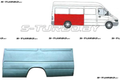 Крыло заднее (правое) длинная база, до стекла, заводской штамп