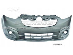 Бампер передний (грунтованный) без отв. под омыватели, с отв. под противотуманки