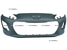 Бампер передний (грунтованный) без отв. под омыватели, без отв. под парктроники