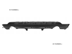 Спойлер заднего бампера, 2014-2016