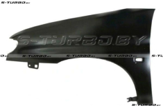 Крыло переднее (левое) с отв. под повторитель, без отв. под молдинг, оцинкованная сталь