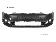 Бампер передний (черный) без отв. под омыватели, RUSSIA-TYPE