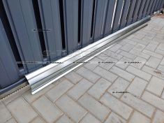 Порог (левый) наружная часть, ремкомплект