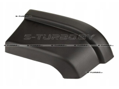 Бампер передний (черный) правая часть