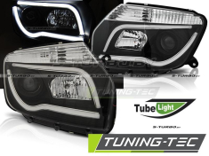 Передние фары LED TUBE LIGHTS BLACK
