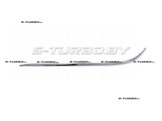 Молдинг накладки бампера (левый) хром