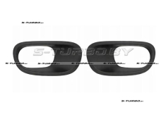 Решетки в бампер, (левая+правая) с отв. под противотуманку