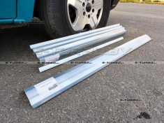 Порог (левый) полный профиль, из 2-ух частей, ремкомплект