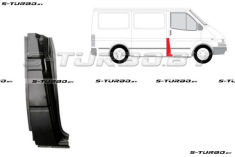 Центральная стойка (правая) нижняя часть, заводской штамп