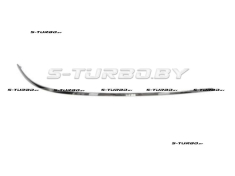 Молдинг переднего бампера (правый) хром
