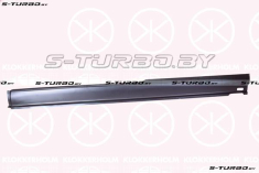 Порог (левый) 2 дв, наружная часть, заводской штамп