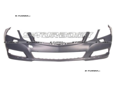 Бампер передний, с отв. под омыватели, без отв. под парктроники, для версий classic / elegance