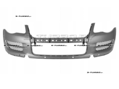 Бампер передний (грунтованный) без отв. под омыватели, c отв. под парктроники