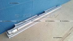 Порог (левый) полный профиль, заводской штамп