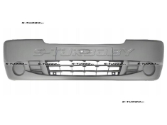Бампер передний (серый) без отв. под противотуманки