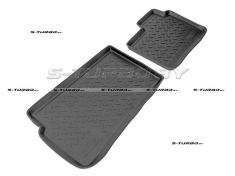 Коврики модельные полиуретановые в салон (высокий борт), 3-ий ряд