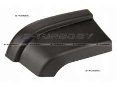 Бампер передний (черный) левая часть