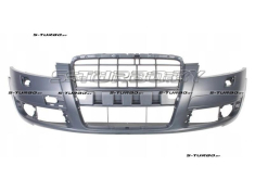 Бампер передний (грунтованный) с отв. под омыватели, без отв. под парктроники