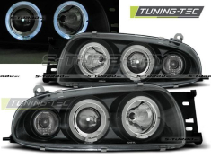 Передние фары ANGEL EYES BLACK