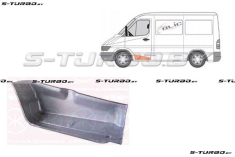 Ступень передней двери (левой) высокая, с усилителем, заводской штамп