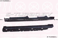 Порог (левый) полный профиль, заводской штамп