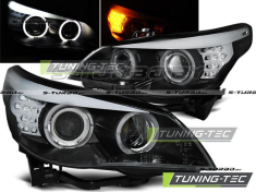 Передние фары BLACK LED INDIC.